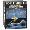 sople 500 led stałe+flash zimna biel 1